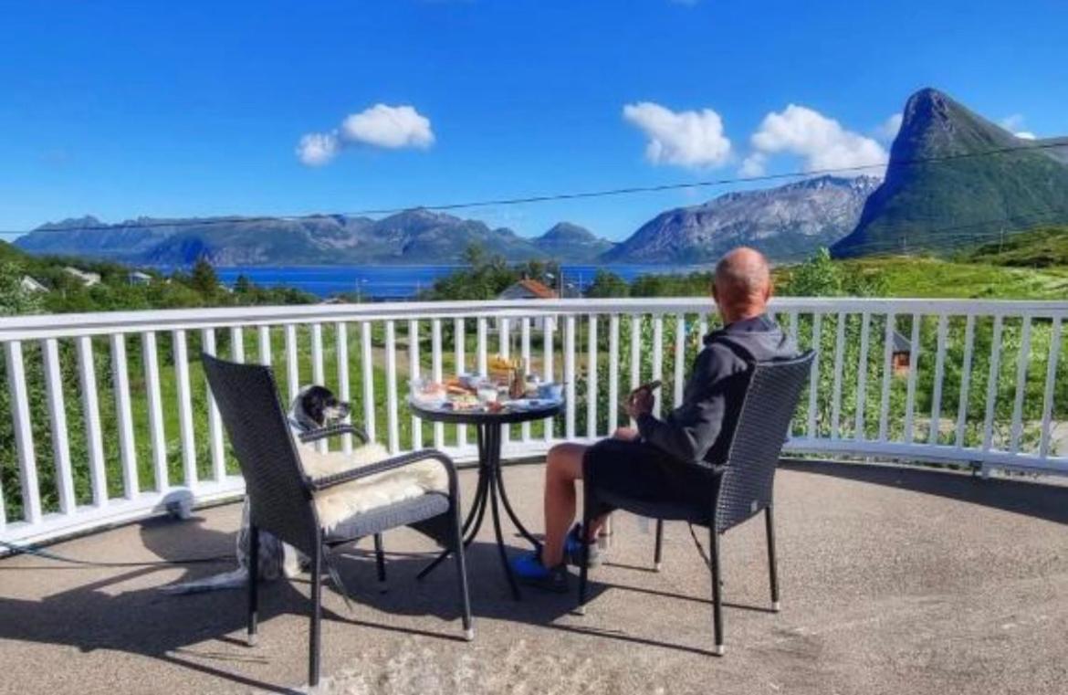 Senja Living Aparthotel Stonglandseidet Bagian luar foto
